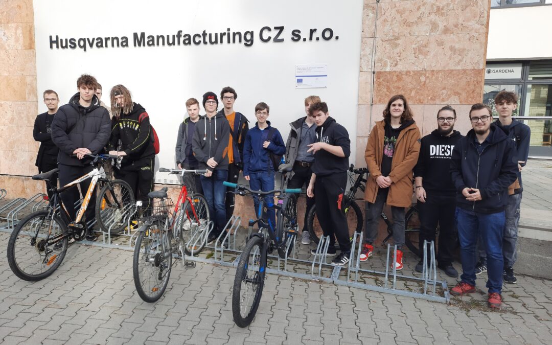 Exkurze u zaměstnavatelů Husqvarna Manufacturing CZ s.r.o. – 09. 11. 2022